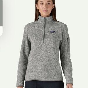 Patagonia Women’s Better Sweater Quarter Zip Fleece Size XL -Excellent Condition
